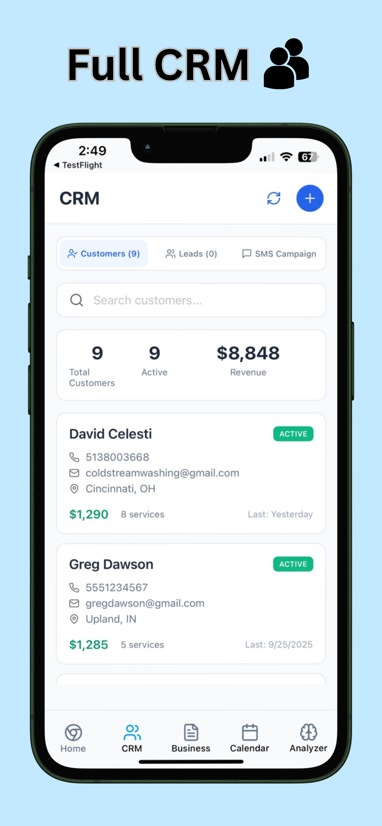 WashWise AI Business Management